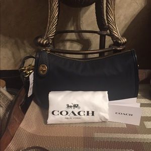 Coach Swinger Nylon Shoulder Bag